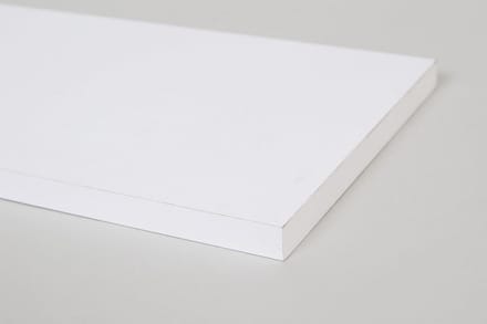 Bodem plank wit 56,7 x 28,3 cm voor keukenkast – 19mm dik met ABS randafwerking