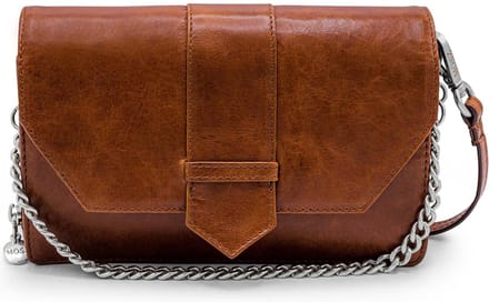 MŌSZ Dames telefoontas leer - cognac