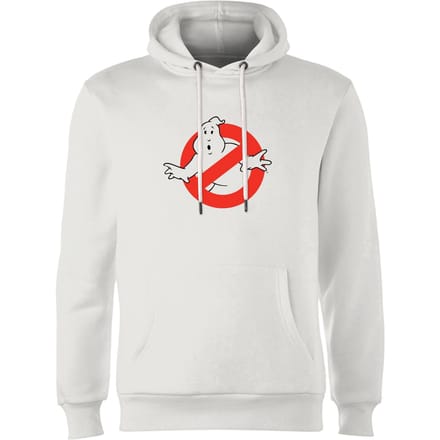 Ghostbusters Classic Logo Hoodie - White - S