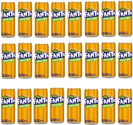 Fanta Sinas 25 cl per blik, tray 24 blikken