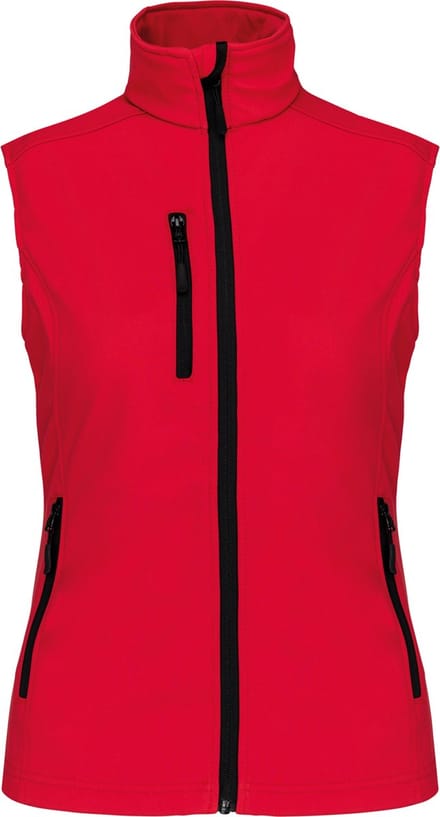 Kariban Dames softshell bodywarmer K404 - Red - M