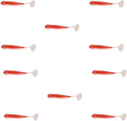 Mini Softbaits Rubber Vissen Hengel Aas voor Forel, Baars en Roofvis