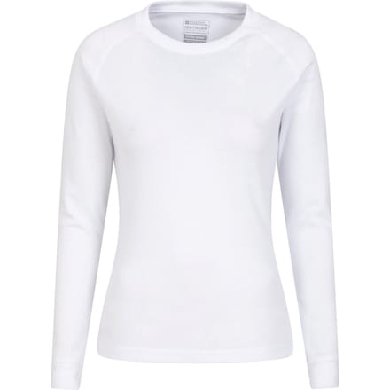 Mountain Warehouse Dames/Dames Talus Top met lange mouwen (Wit)