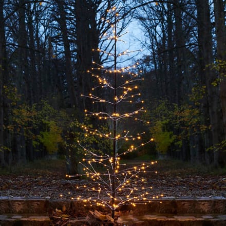 Sirius Besneeuwde Glitzer LED boom Isaac