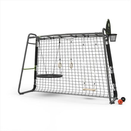 EXIT GetSet Monkeybar MB305 - Monkey Bar Klimrek voor Buiten - Speeltoestel voor Kinderen - Grijs