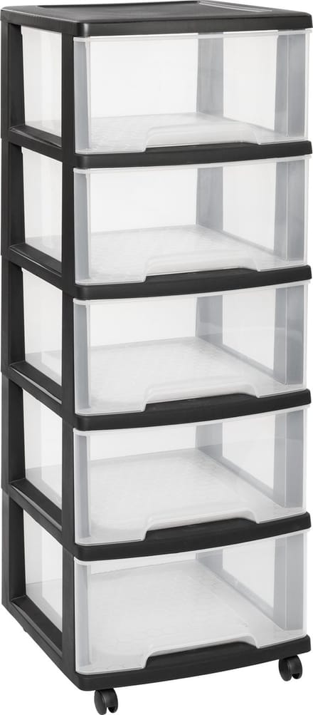 eify ladesysteem 5x20L + wielen zwart