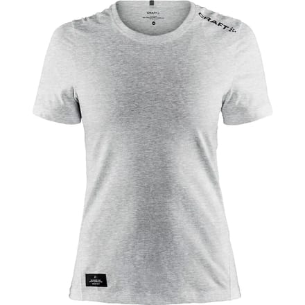 Craft Community Functioneel T-Shirt Dames - Grijs Gemeleerd | Maat: S
