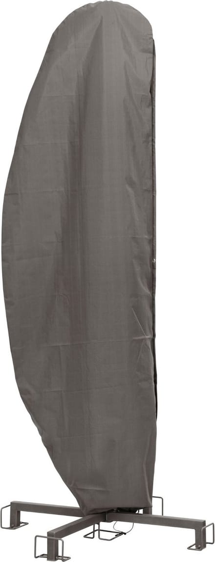 Perel Buitenhoes voor zweefparasol tot Ø 3.5 m, grijs, 260 cm x 86 cm