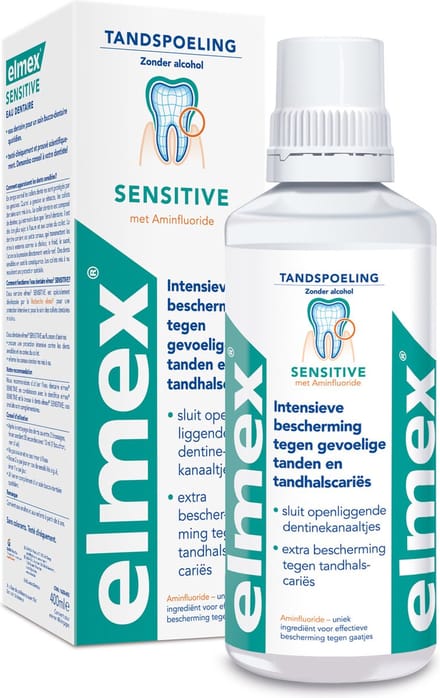 Elmex Sensitive Tandspoeling - 400 ml