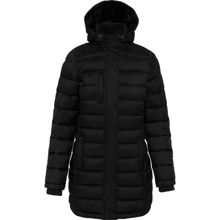 Kariban Lichte damesparka met capuchon K6129 - Black - L