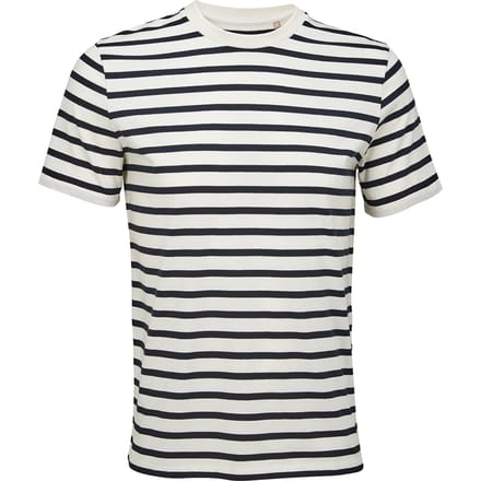 SOLS Unisex Volwassen Legend Organic T-Shirt (Uit White/Navy)