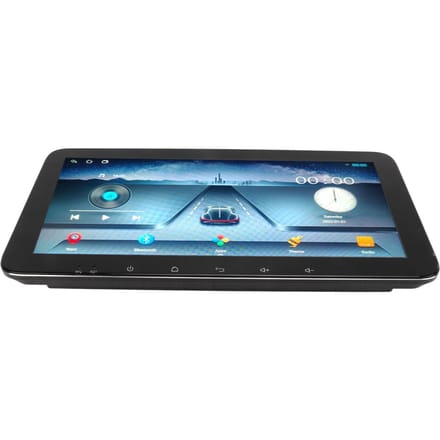 Navigation GPS pour voiture 11,3 pouces Écran tactile 2 Go de RAM 32 Go de ROM Quad Core Bluetooth Radio Stéréo FM Support WiFi pour Android 11 gray