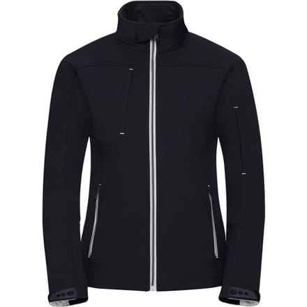 Russell Dames/Dames Bionic Zachte Shell Jas (Franse marine)