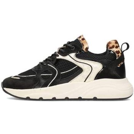 Poelman Zwart platino sneaker LPCIBEL-29POE4 Zwart