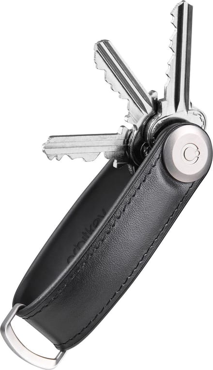 Orbitkey Hybrid Leather Key Organiser black