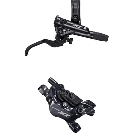 Rechter hydraulische remhendel met achterklem Shimano Deore XT BL-M8100 I-Spec Ev Br-M8120