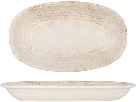By Bone Serveerschaal - Antico - Porselein - 34x20.5 cm - set van 2