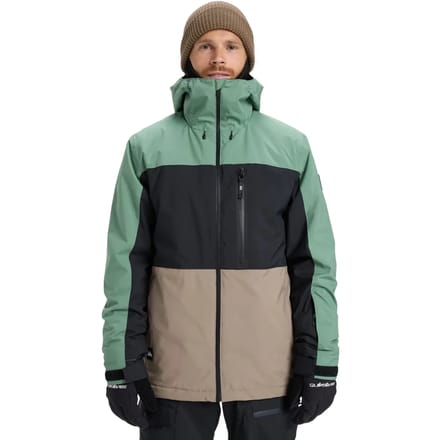 Quiksilver Sycamore Block 10k Jas Groen S Man