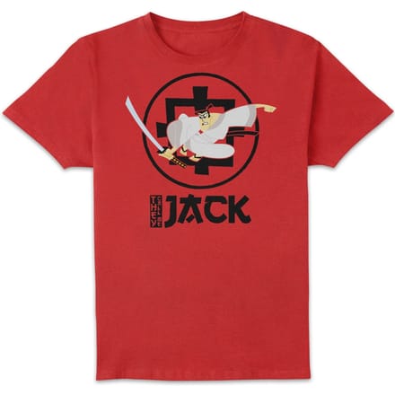 Samurai Jack They Call Me Jack Men's T-Shirt - Red - S