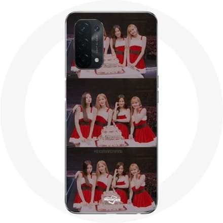 Coque pour Oppo A54 5G BLACKPINK Cadeau de Noël Chanson Last Christmas
