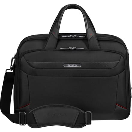Samsonite Laptopschoudertas - Pro-Dlx 6 Bailhandle 15.6 inch Uitbreidbaar 16/23 l - Black