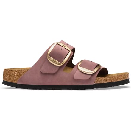 Damessandalen van nubuckleer Birkenstock Arizona Big Buckle