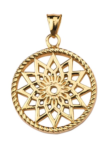 Dreamcatcher Hanger Star Pendant Gold M