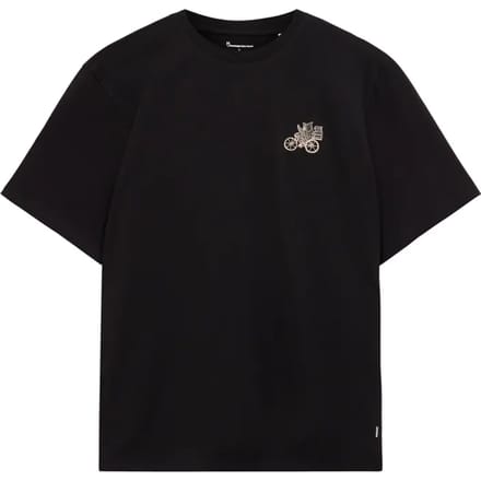 Geborduurde biologische katoen T-shirt KnowledgeCotton Apparel