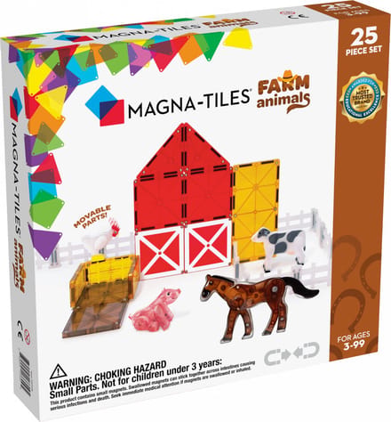 22125 - MAGNA-TILES® Boerderijdieren 25-delig
