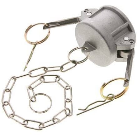 Camlock DN 40 (1 1/2'') Koppeling AluminiumEnd Cap Type DC MIL-C-27487