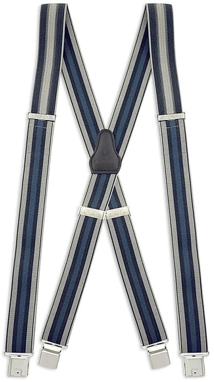 Sir Redman - Bretels - XL bretels Lucas Smith blauw - blauw / grijs