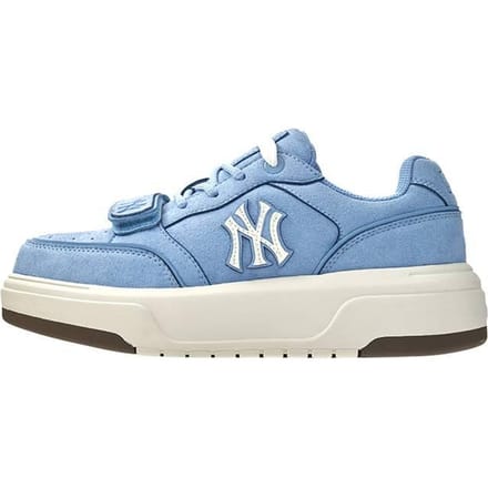 Baskets Lacets MLB Rétro Semelle Épaisse Bloc de Couleur Unisexes 3ASXP015N-50BLS 38 gray
