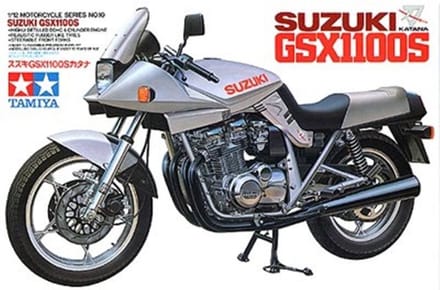 Tamiya Modelbouwpakket Auto - 14010 Suzuki GSX1100S Katana - 1981 Plastic - 1:12 - Modelbouw