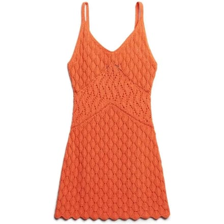 Superdry - Gehaakte Cami mini-jurk - Dames - Jurken