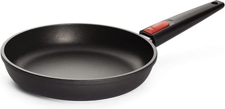 Platte pan - Koekenpan - Koken en braden - Afneembare steel - Ø 24 cm - Titanium
