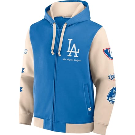 Sweatshirt met volledige rits Dodgers 1958-71