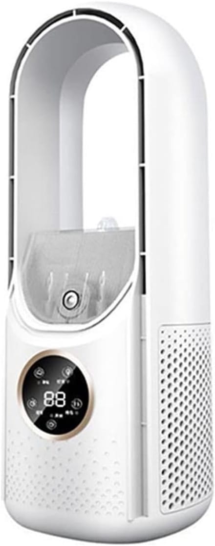 Draagbare Airco - Luchtkoeler Ventilator - Persoonlijke Koelte - Bladloze Technologie - Stille Timer - Wit