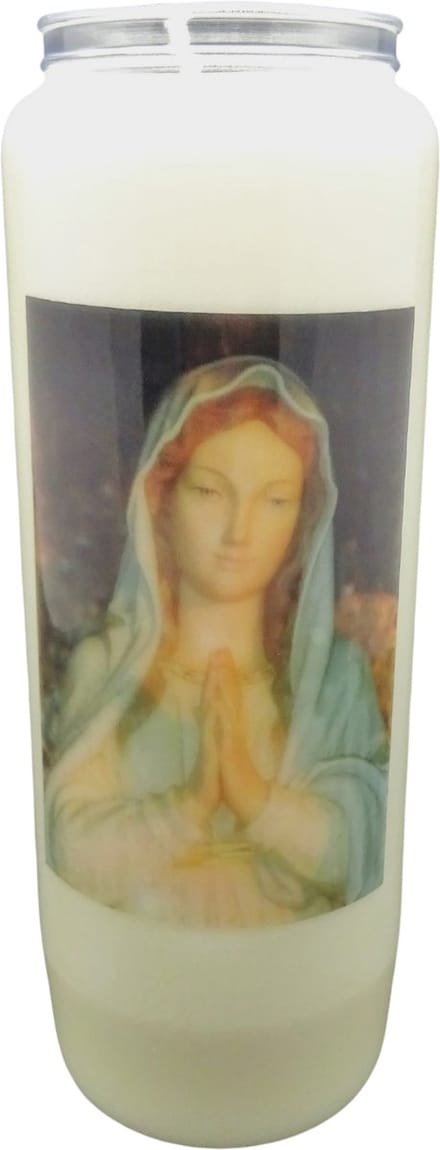 Noveenkaars Heilige Vrouw 003 - 9 dagen brander (5 stuks)