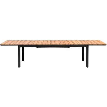 Central Park Tuintafel Lorenzo Uitschuifbaar Aluminium/teak 224-331x100x75cm