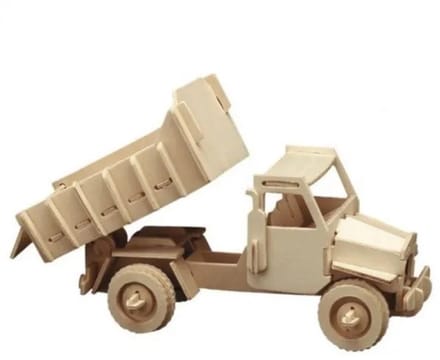 Pebaro Houten Bouwset Kiepauto