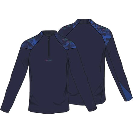 Sweater met 1/2 rits voor kinderen Hummel Blaze 26 Pro
