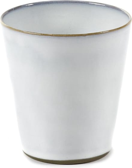 Serax Terres de Rêves Beker conisch - Ø8,5 x H9,5 - White - 8 stuks