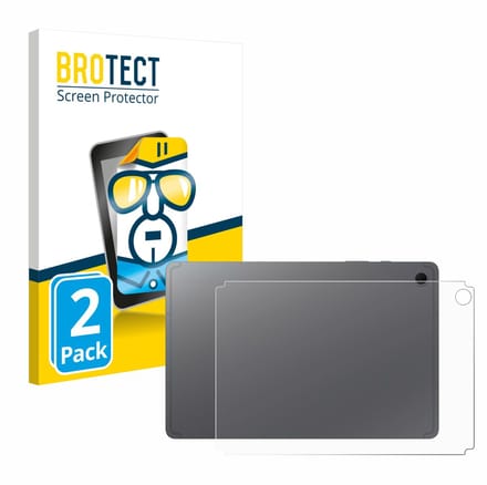 BROTECT - Screenprotector voor Samsung Galaxy Tab S10 Lite (Achterkant) - Folie Beschermfolie transparant 2 Stuks