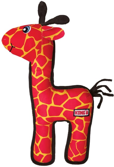 Kong Ballistic Giraffe - Hondenspeelgoed - Pink M/L