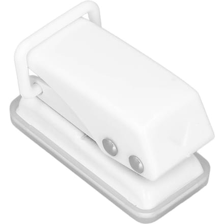 Perforator Wit Mini Handmatig Enkel Gat Perforator voor Scrapbooks Papier Kaart Ambachten wit