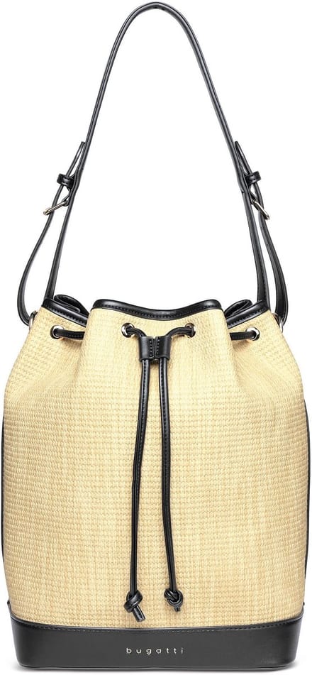 bugatti schoudertas Isa Bucket Bag Beige
