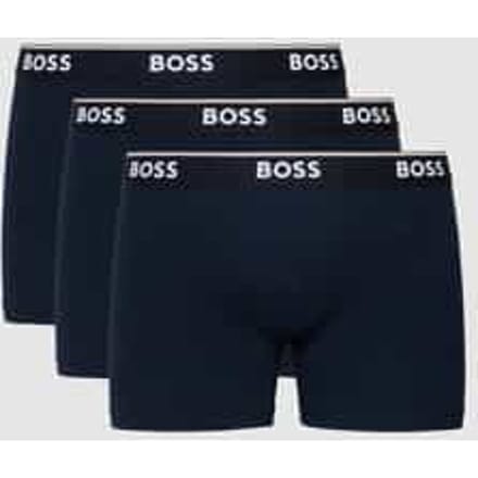 Boxershort met logo in band in een set van 3 stuks, model 'Power'