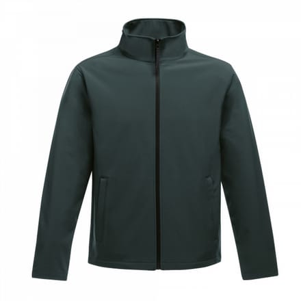 Regatta - Heren Ablaze Printable Softshell Jas (Donkergrijs met Zwart)