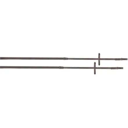 Rubber teugels voor paarden kleine spikes rubber teugels T de T