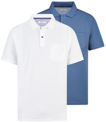 Redmond Heren poloshirt 2 pack Basic
